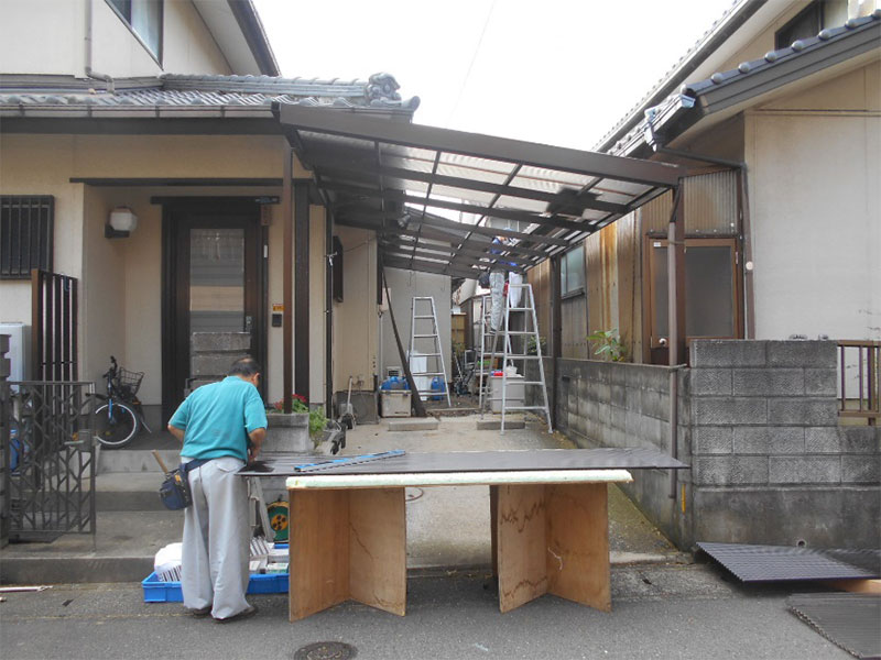 ★台風のキズ跡！！