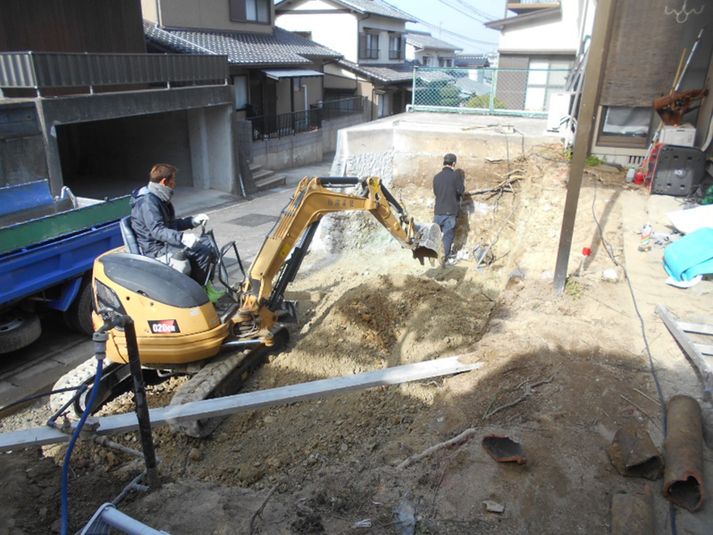 ★駐車場新設工事！