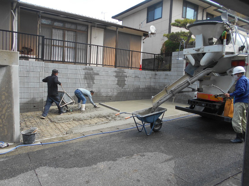 ★駐車場新設工事！