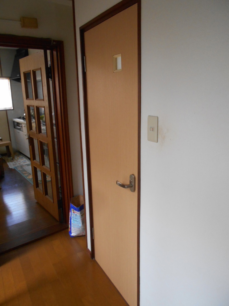アフター!!(ドアノブをレバーハンドルにしました)