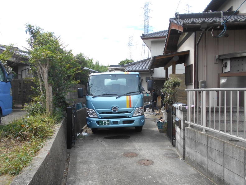 生コン車が来ました！！